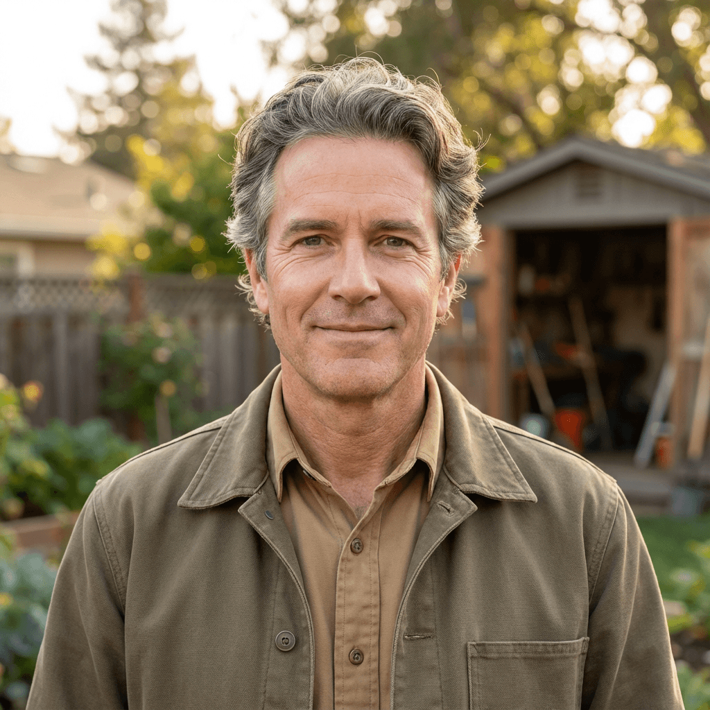 Andrew Stevenson, homeowner in Lesliville