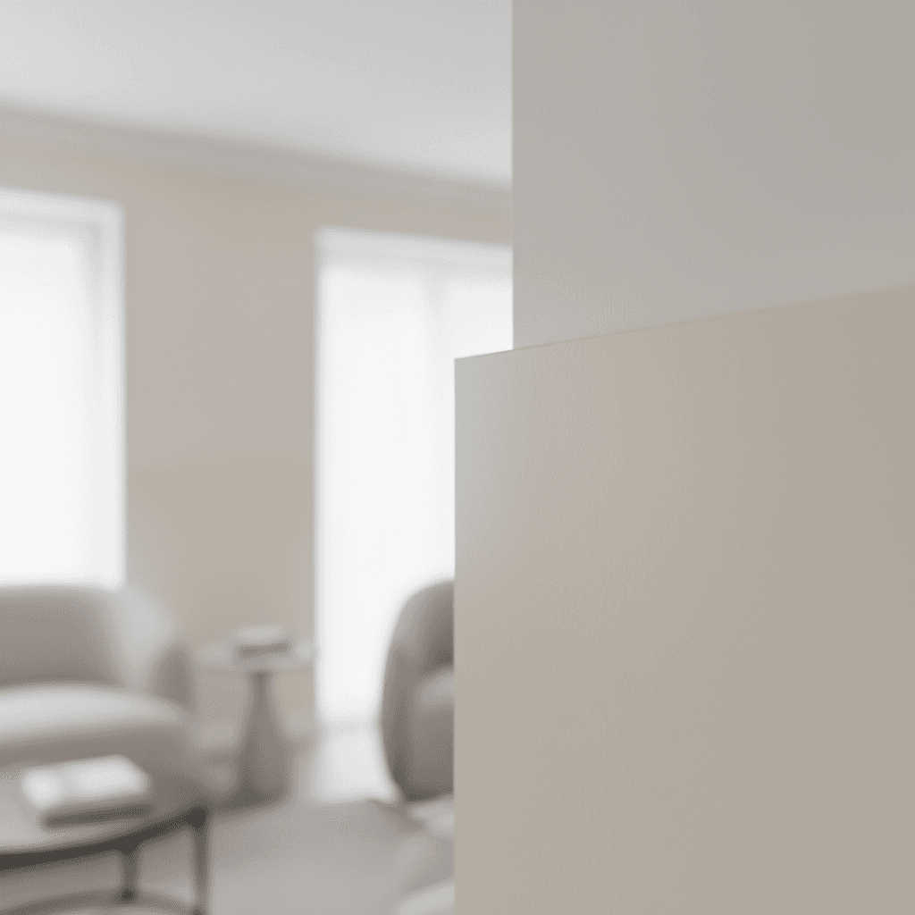 Pristine primed drywall corner with sharp lines ready for painting